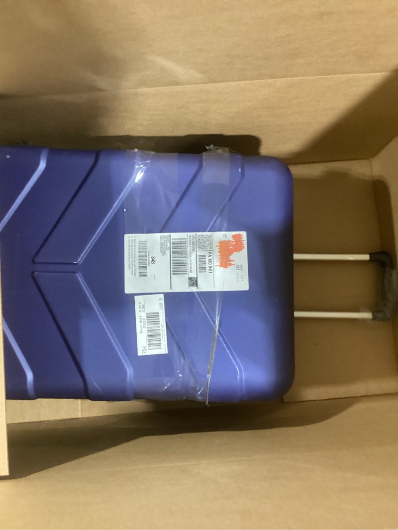 Condition photo showing Good Condition for TILYMOL Luggage Sets 3 Piece with Spinner Wheel, Hardside Suitcase Set with TSA Lock, Expandable Lightweight Travel Luggage for Men and Women, Blue Style1 Blue 20in24in28in