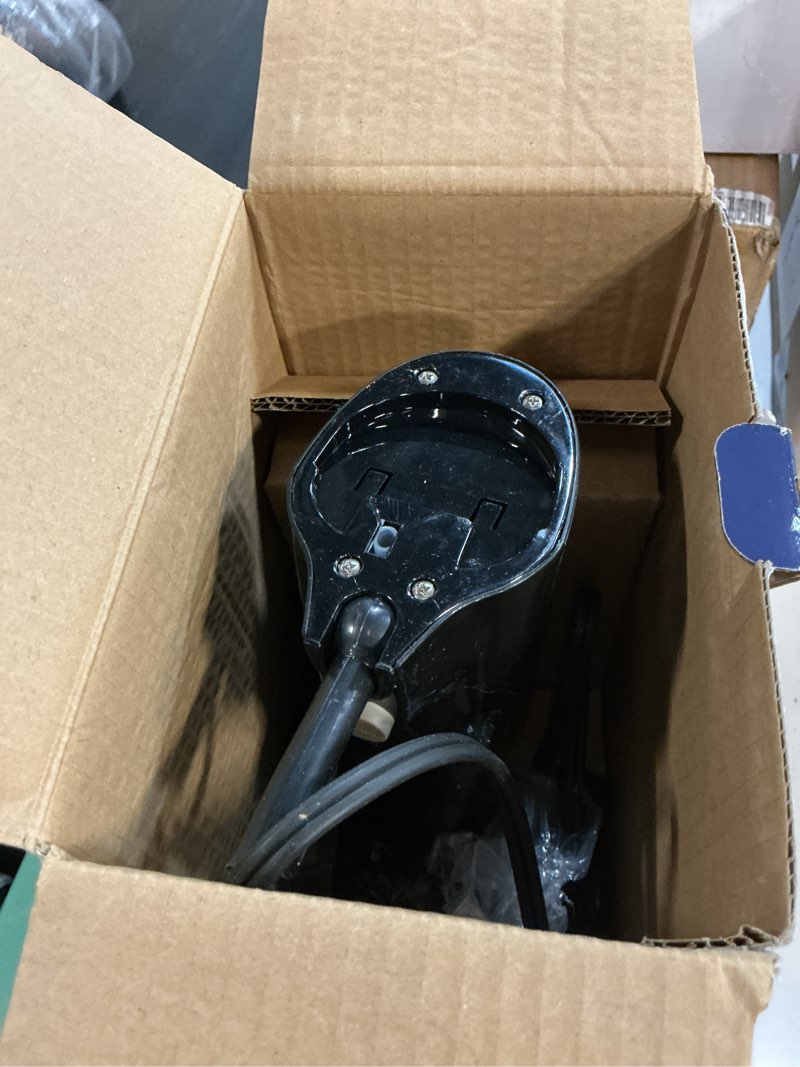 Condition photo showing As Is for conair handheld garment steamer for clothes, turbo extremesteam 1875w fabric steamer, portable handheld design, strong penetrating steam, amazon exclusive, black