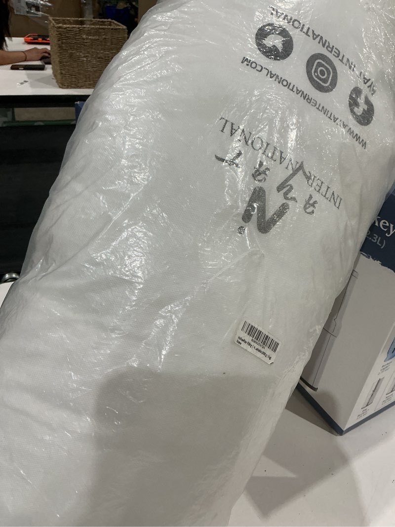 Condition photo showing As Is for ayat polyester filling | fiber stuffing | high grade filling | 100 % polyester ball fiber stuffing | best for toys, cushion, pillows | bounce back & washable | 3 kg / 3000 grams / 106 oz