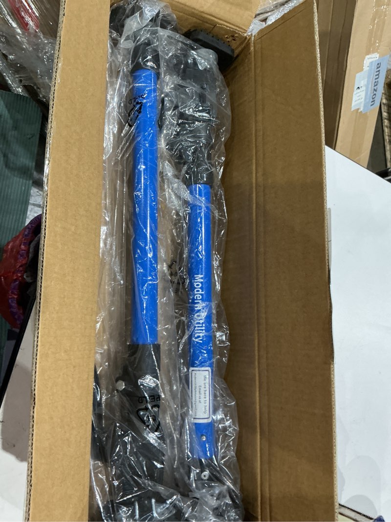 Condition photo showing Good Condition for adjustable cabinet jacks for installing cabinets (22.8-45.3 inches 2 pack) heavy duty 200 lb metal quick support rod & third hand support system with swivel non-slip pads for drywall and ceilings.