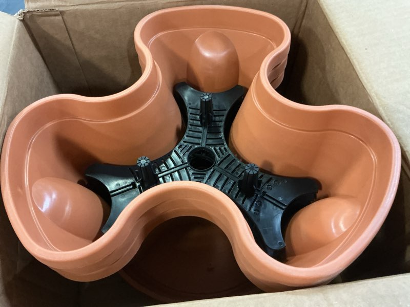 Condition photo showing Good Condition for nancy janes stacking planters p1360 p1361 terracotta planter, 12"