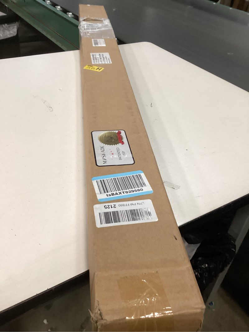 Condition photo showing New/Like New for MYshade Cordless Blackout Cellular Shades for Windows, Honeycomb Window Shades with Thermal Insulation, Child & Pet Safe Room Darkening Shade, Easy Install,50" W x 72" H, White White 50"W x 72"H