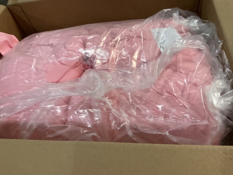 Condition photo showing Good Condition for bestouch duvet cover set 100% washed cotton linen feel super soft comfortable chic lightweight 3 pcs home bedding set solid red pink queen red pink (no comforter) queen (90" x 90")