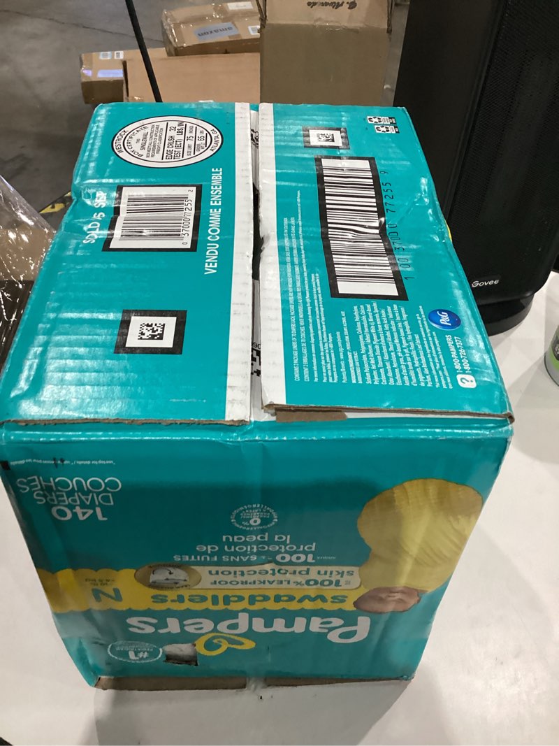 Condition photo showing New/Like New for Pampers Swaddlers Sensitive Disposable Diapers - Size 0 - 140ct