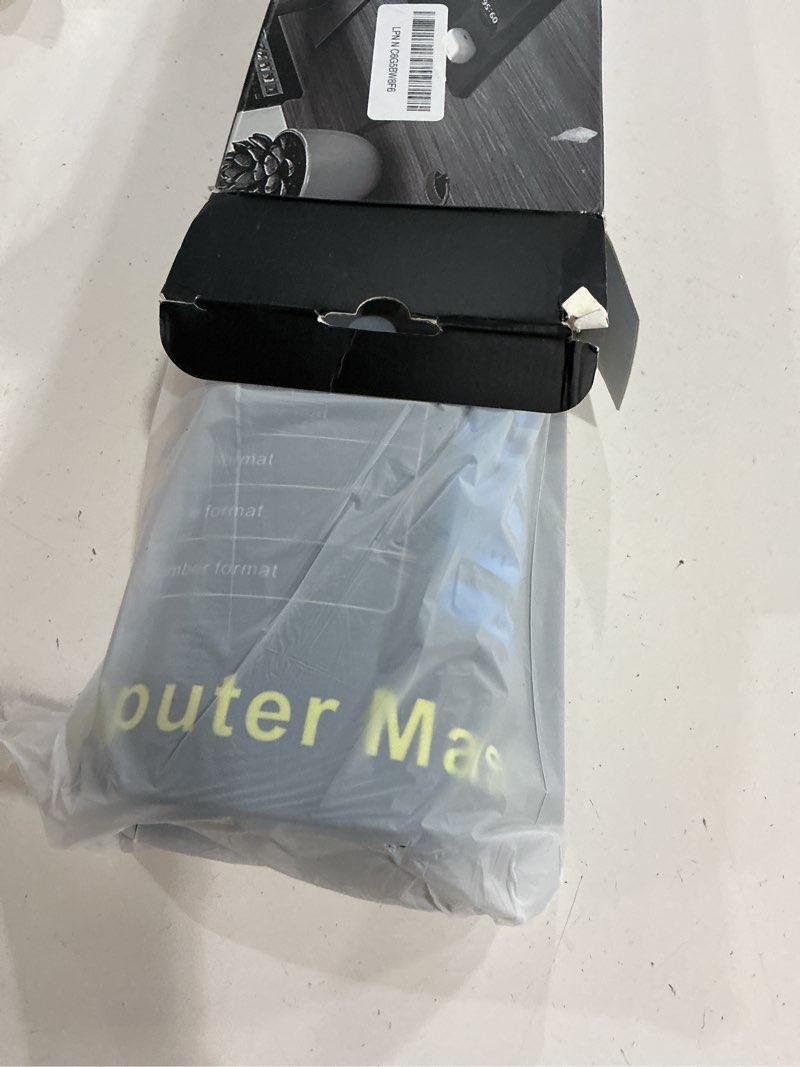 Condition photo showing Good Condition for excel cheat sheet mouse pad with wireless charging, 31.5"x15.8" extended excel shortcuts desk pad, waterproof ultra-smooth keyboard mat, non-slip base, with 20w pd adapter black-excel formulas-31.5"x15.8"(with pd adapter)