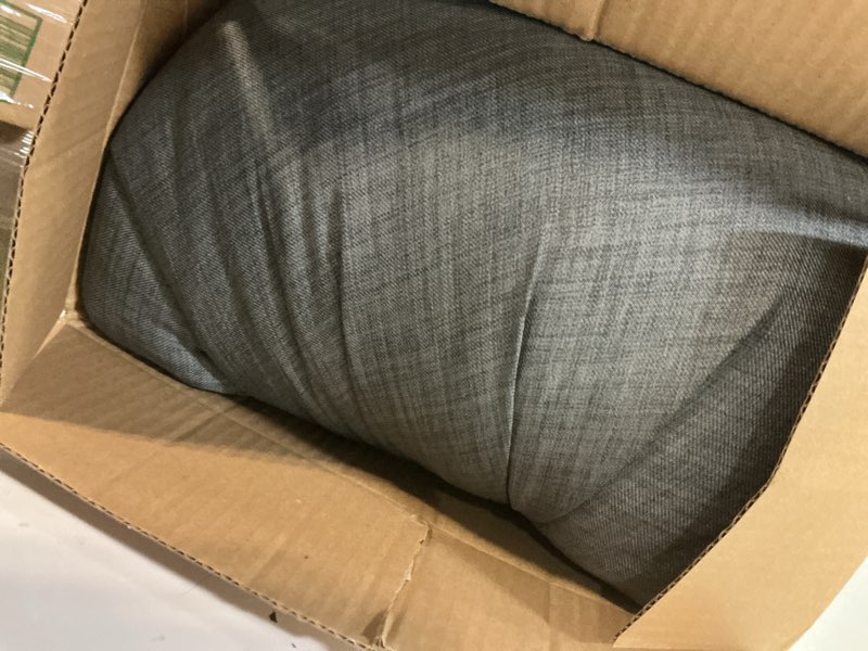 Condition photo showing Good Condition for geniospin king size comforter set- 7 piece grey textured king bedding set, soft solid bed in a bag for all season, king comforter set with sheets(grey,102''x90'') grey king (102"x90")