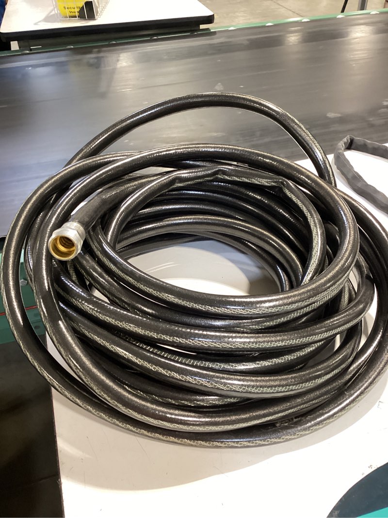 Condition photo showing Good Condition for neverkink teknor apex 5/8-in x 50-ft heavy kink free vinyl gray coiled hose
