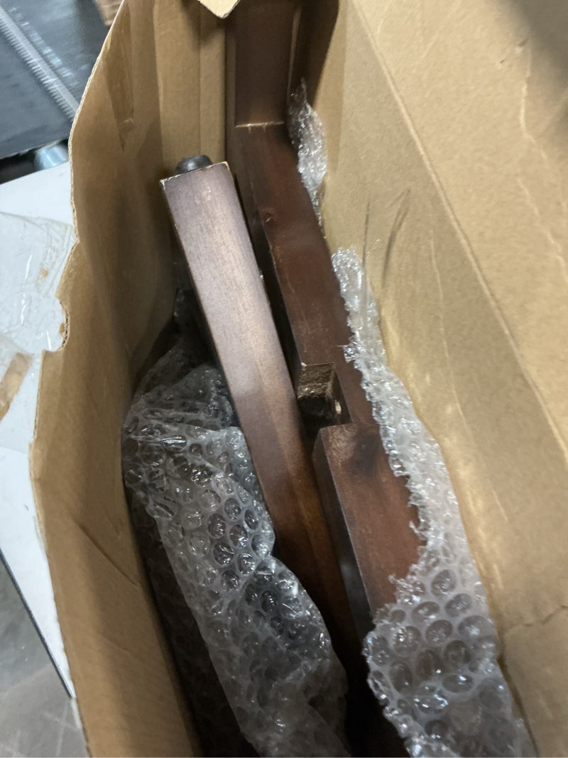 Condition photo showing Good Condition for HOLANA Acacia Shower Foot Rest - Wooden Shower Stool for Inside Shower - Corner Shower Stool Seat & Bath Stool for Shaving Legs - Bath Step Stools Bench for Bathroom (Walnut, 16.5"x12"x12") 1 Tier 16.5"x12"x12" Walnut