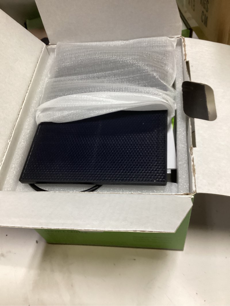 Condition photo showing Good Condition for 2.4g/5g solar security cameras wireless outdoor, 2k camera for home security, auto tracking, 360° ptz/color night vision/2way talk/compatible with alexa/ip66 waterproof white - solar cam