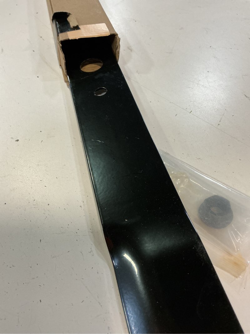 Condition photo showing Good Condition for 20-inch replacement lawn mower blade compatible with ryobi 40v brushless mowers ry40180, ry40190, ry401110, ry401120, ry40lm30, ry40lm03, high-hardness steel mulching blade, replaces ac04020