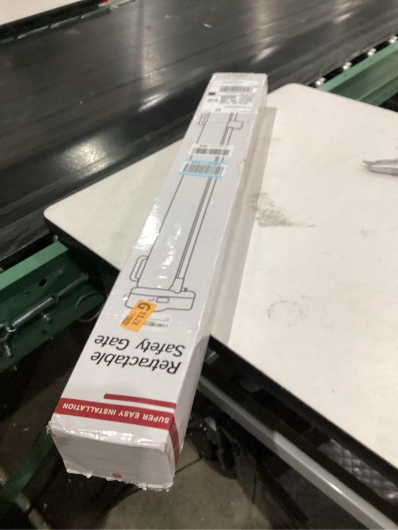 Weatherproof Outdoor Retractable Baby Gates for Decks, 55" Wide Waterproof Retractable Dog Gate with