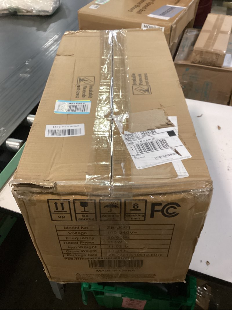 Condition photo showing New/Like New for uthfy 5.5gal/21l humidifier for large room 3000sq.ft, 2000ml/h dual 360° nozzles ultrasonic humidifiers for bedroom, remote/touch control,4 atomizing plates, top fill, 12h timer