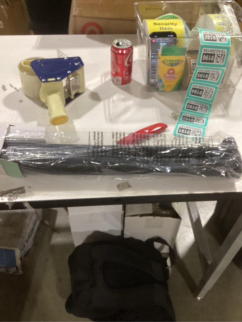 Condition photo showing New/Like New for Retractable Baby Gate, Momcozy Extra Wide Mesh Baby Gates for Stairs, 33" Tall, Extends to 71" Wide, Pet Dog Gate for Doorways, Stairs, Hallways, Indoor/Outdoor Black 33 x 71 Inch