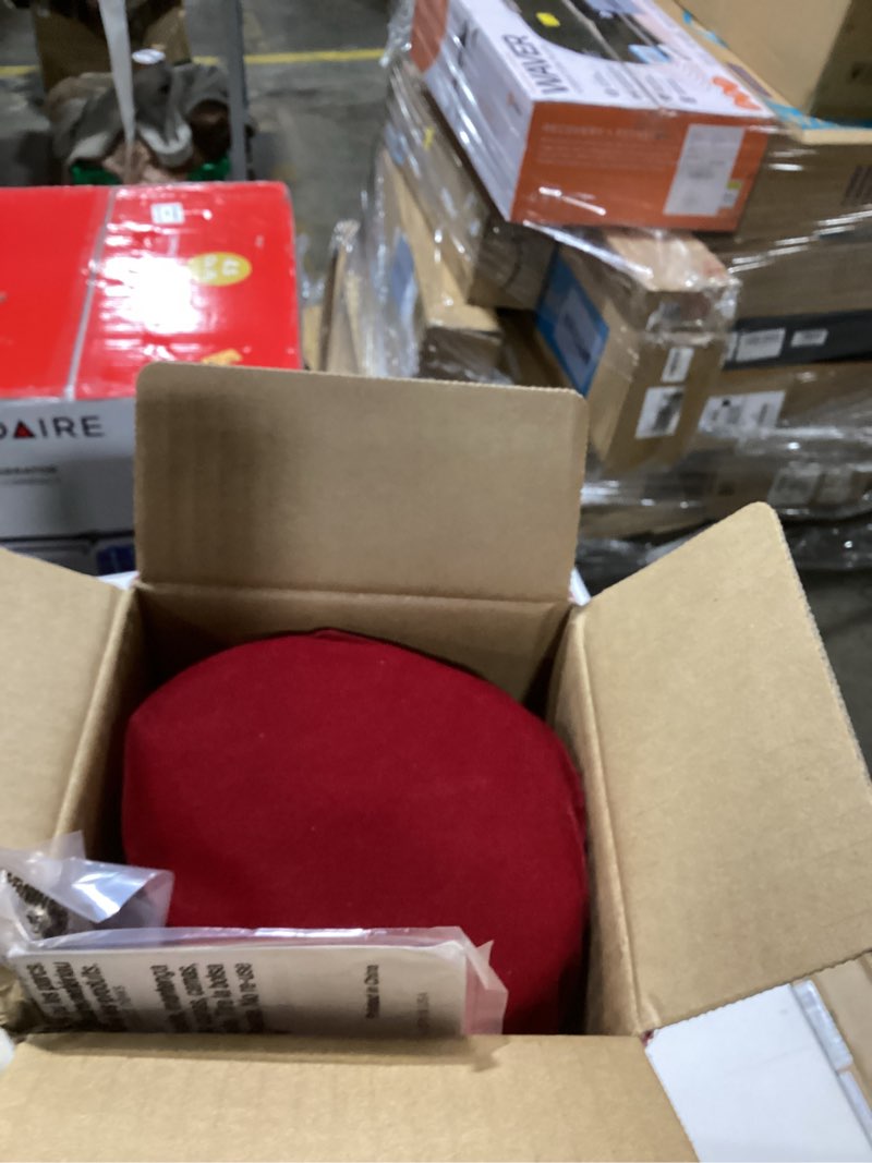 Condition photo showing Good Condition for National Tree Company 24 in Pre-Lit Majestic Fir Artificial Christmas Tree, 35 Multicolor Lights, 71 Tips, Timer, Red Cloth Base, Green Multi Color