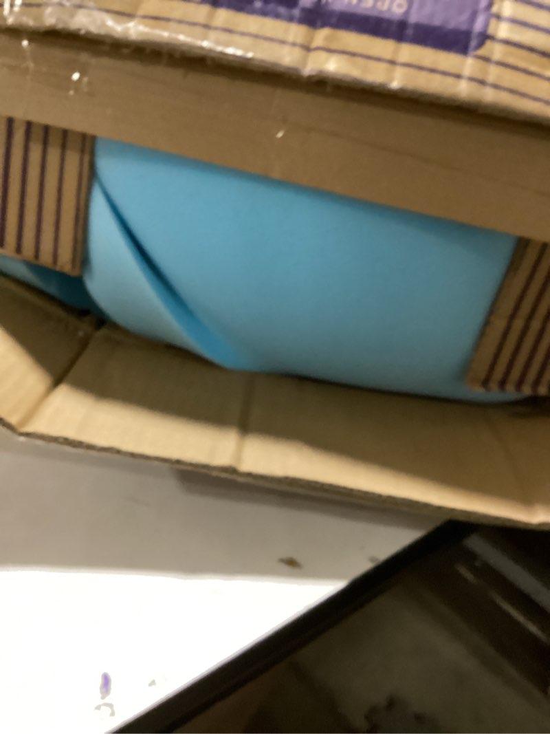Condition photo showing Good Condition for OhGeni Cooling 4 lnch King Size Dual Layer Mattress Topper, 2 Inch Gel Memory Foam, 2 Inch Soft Breathable Pillow Top Pad, Bedroom Mattresses Cover, Extra Comfortable Sleep and Back Pain Relief King 2'' Foam+2'' Pad (Cloud Like Comfort)
