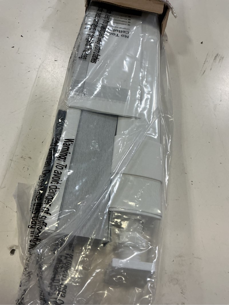 Condition photo showing New/Like New for lazblinds no tools no drill cordless cellular shades, blackout light blocking honeycomb shades for home, thermal insulation blinds for windows, 32" w x 48" h, white blackout-white 32" w × 48" h
