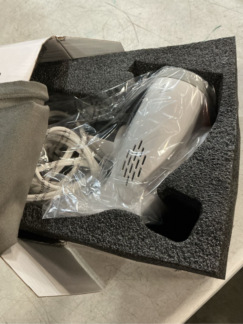 Condition photo showing Good Condition for steamer for clothes, 110-240v travel steamer with 2500pa vacuum suction, ntc control, burst steam, 30% quick wrinkle removal, portable handheld steamer?iron 2 in 1 for travel and home use (light grey)
