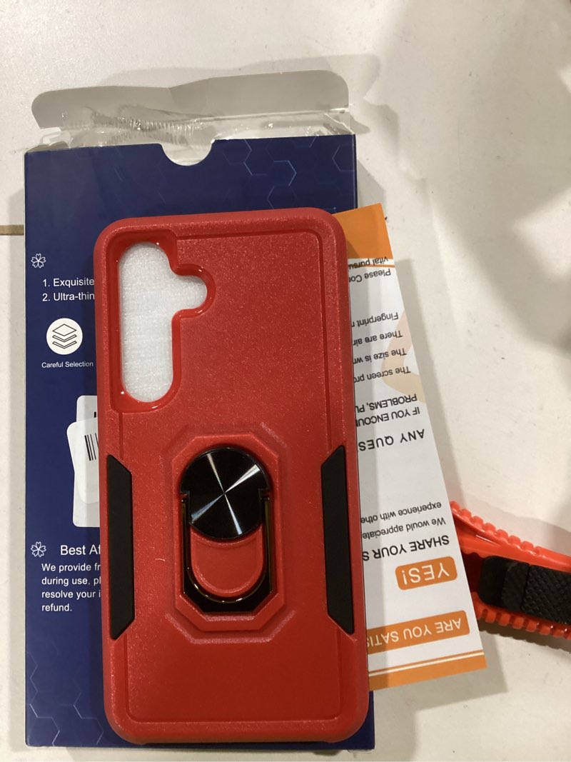 Compatible with Samsung Galaxy S24/S25 Case with Screen Protector Tempered Glass,Heavy Duty Shockpro