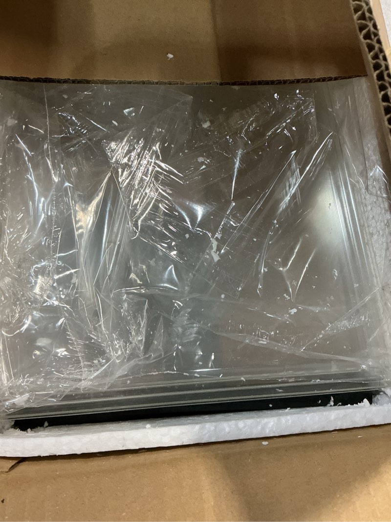 Condition photo showing Good Condition for maxgear acrylic sign holder 8.5x11 vertical, 10 pack double sided clear display stand, table paper h