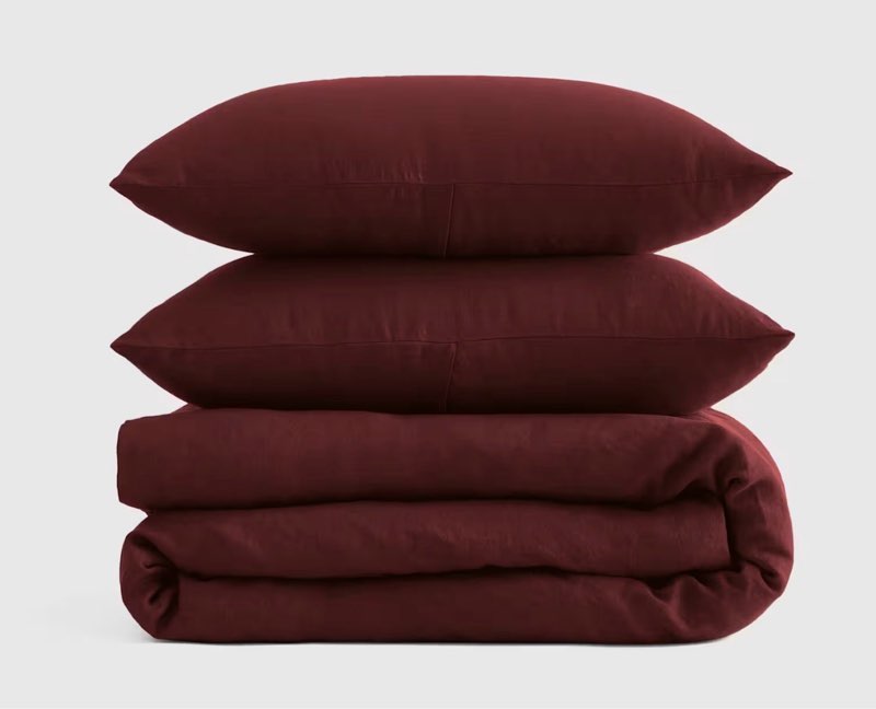 european linen duvet cover set (size king )