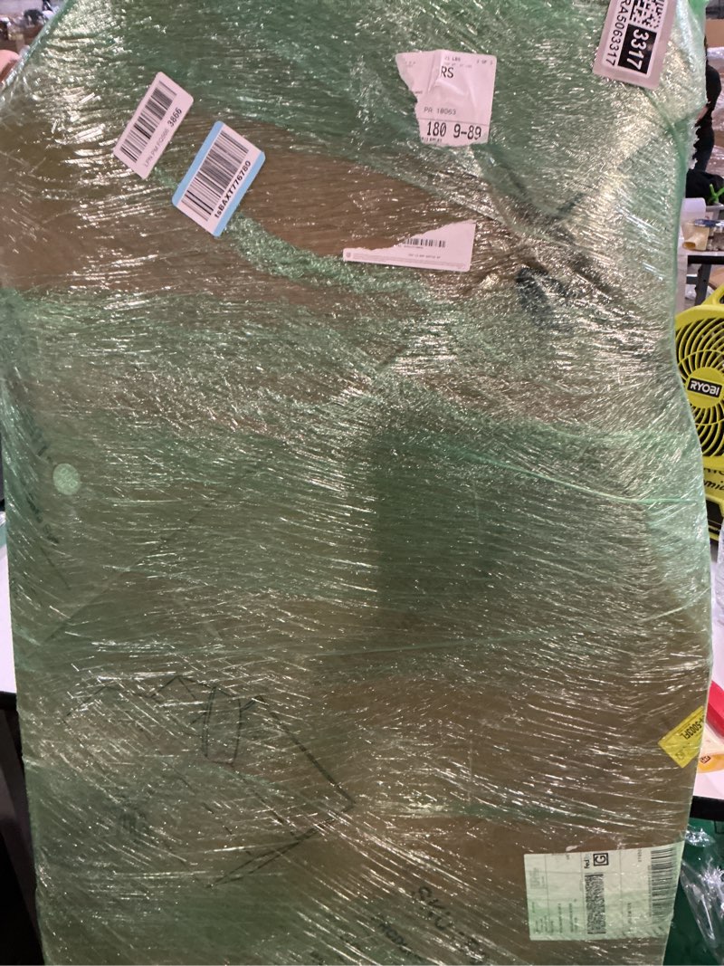 Condition photo showing Good Condition for koonmi 63"x24" wavy mirror full length, flannel floor mirrors, irregular wavy standing mirror wall mounted with flannel wrapped frame for bedroom & living room, white 63"l x 24"w wavy-white