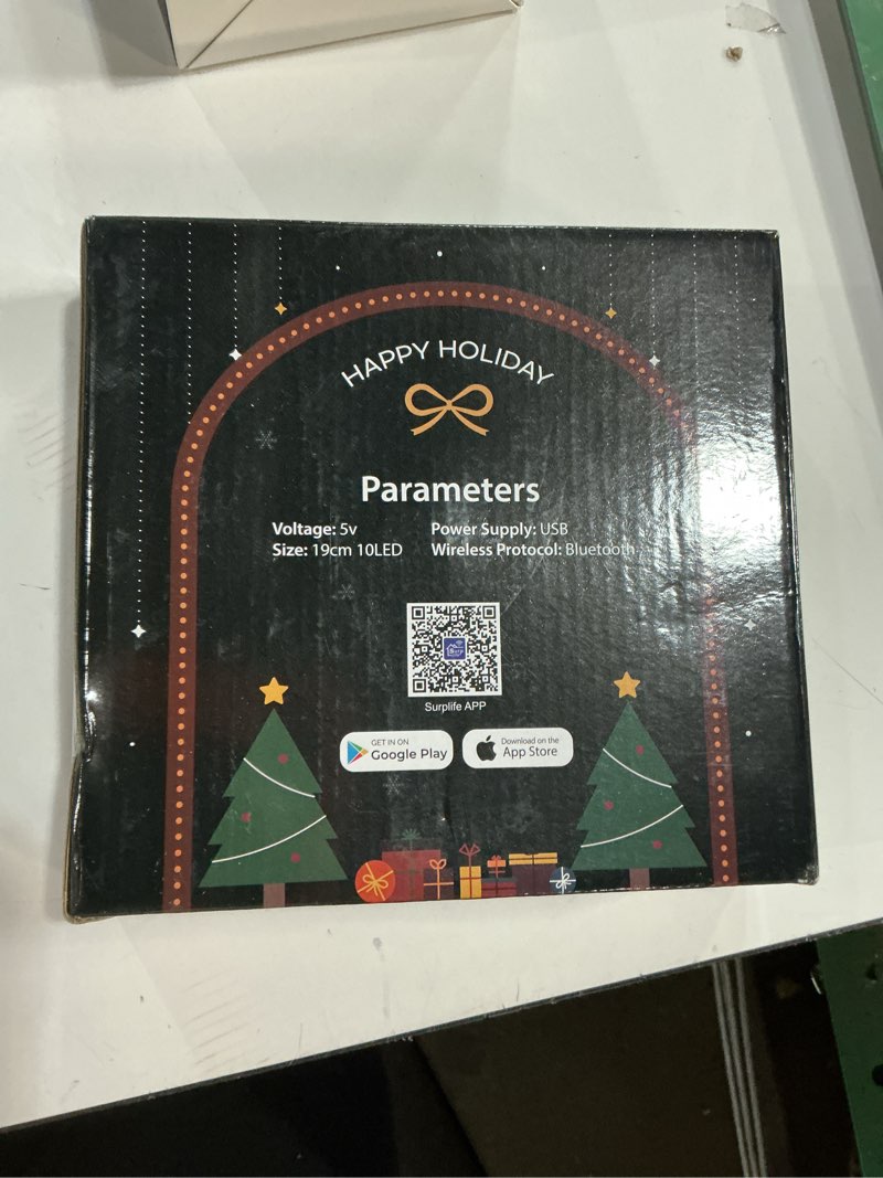 Condition photo showing New/Like New for Zuupeasa Smart Christmas Star Tree Topper, Color Changing Color, Remote & App Control, Timer, Christmas Decorations for Indoor Outdoor Holiday Xmas Tree Party Decor