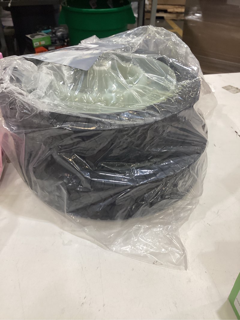 Condition photo showing Good Condition for showingo 44985 lawn sweeper wheel tire complete assembly set compatible with lawn sweepers & tractors 2pcs 44985 2 pcs