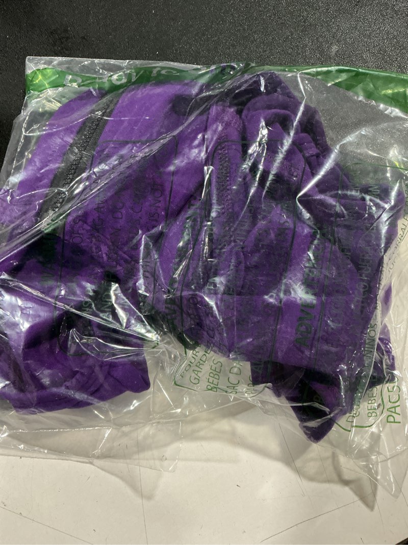 Condition photo showing Good Condition for brkurleg 4 legs dog recovery suit, soft post-surgery onesie protects leg wounds, pet surgical onesie stop licking leg joints and wounds after surgery, elbow & knee wound cover, purple m medium purple