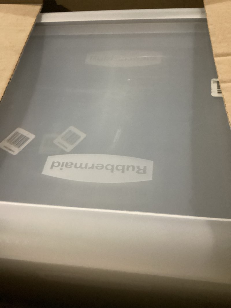 Condition photo showing Good Condition for Rubbermaid Cleverstore 95 Qt Clear Storage Bins with Lids, 4-Pack, Stackable, BPA-Free, Made in USA 95 Qt - 4 Pack