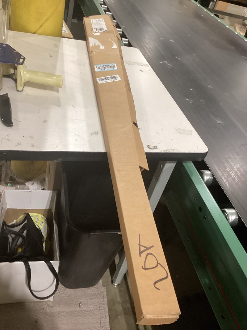 Condition photo showing Good Condition for ivilon window curtain rod decorative end cap design, 1 inch rod, 72 to 144 inch. warm gold