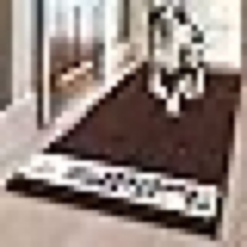 muddy mat® | super absorbent door mat indoor, microfiber quick dry chenille entryway rug, non-slip front door mat, indoor mats for entryway, machine washable pet rug, brown 36"x120"