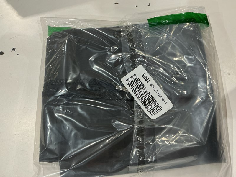 Condition photo showing As Is for dress bags for gowns long, 60'' garment bags for hanging clothes, suit bag cover for storage and travel (black) 60''- 1 pack black