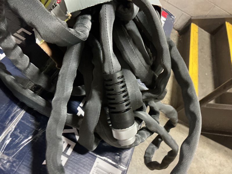 Condition photo showing As Is for zero-g teknor apex 5/8-in x 50-ft premium kink free woven gray hose
