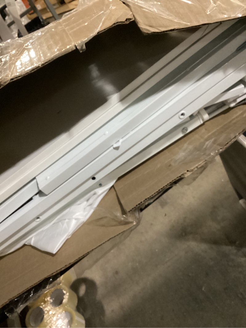 aodk 53 inch l shaped computer desk with drawers, corner desk with power outlets & reversible storag