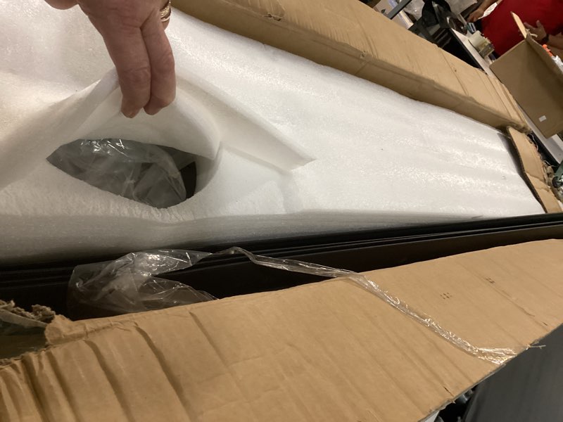Condition photo showing Good Condition for 120 inch large ceiling fan, hvls commercial fan with dc reversible motor, 6-speed industrial fans heavy duty, aluminum blades, timer, 10/20/40 inch downrods for shop/gym/warehouse/barn (120 inch)
