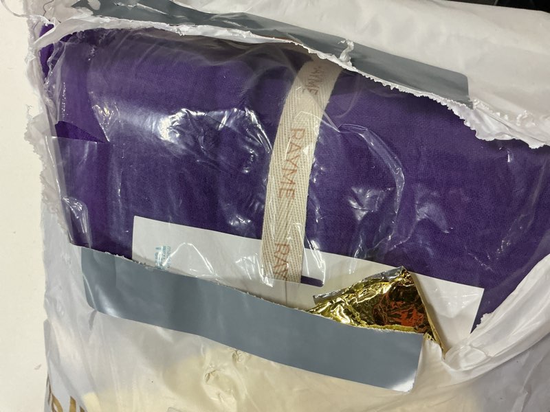 Condition photo showing Good Condition for love's cabin 100% cotton muslin blanket, 6 layer lightweight breathable gauze throw blanket 50 x 60 inches, soft all season blanket for couch, bed, sofa, lavender lavender throw(50"x60")
