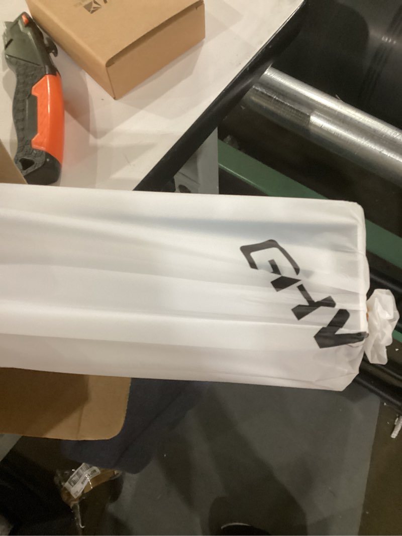 Condition photo showing New/Like New for GHV Cordless Zebra Blinds for Windows Free-Stop Shades Light Filtering Dual Layer Light Control for Day and Night (White, 35 in (W) x 64 in (H)) White 35 in (W) x 64 in (H)