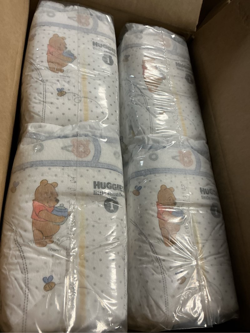 Condition photo showing Good Condition for huggies little snugglers diapers - size 1 - 96ct