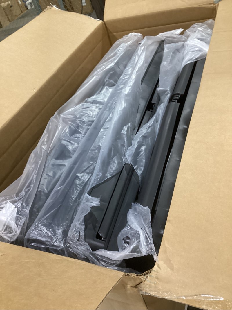 Condition photo showing Good Condition for sailun 508qt extra large stackable storage bins folding collapsible storage bins with lid, closet organizers and storage box with door black 28" w x 17" d x 61" h 4 pack-28" w x 17" d x 61" h black