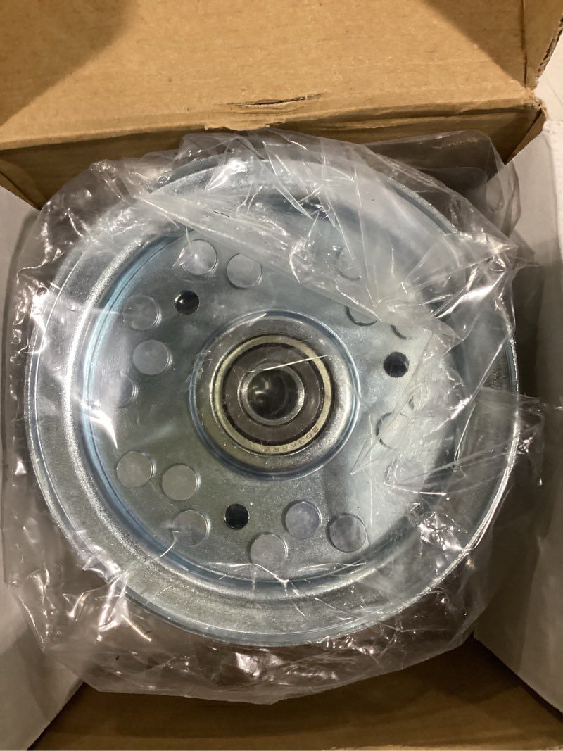 Condition photo showing Good Condition for 2 pack 033-6001-00-4 3/4 idler pulley bad boy replaces 033-6001-00 idler pulley bad boy, badboy 033-6001-00 pulley, bad boy part number 033-6001-00, bad boy zt elite 60 inch idler pulley