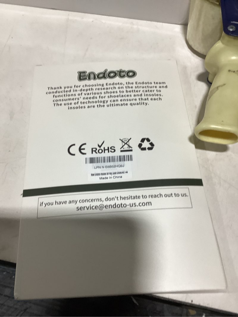 Condition photo showing As Is for endoto classic insoles for hey dude men's wally shoes replacement, footwear inserts comfortable & light-weight us men11-eu44