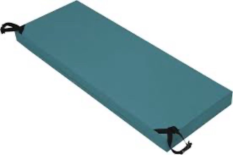 Easy-Going 59x18x3 inch Waterproof Outdoor Couch Bench Cushion Covers Only Replacement Non-Slip Pati