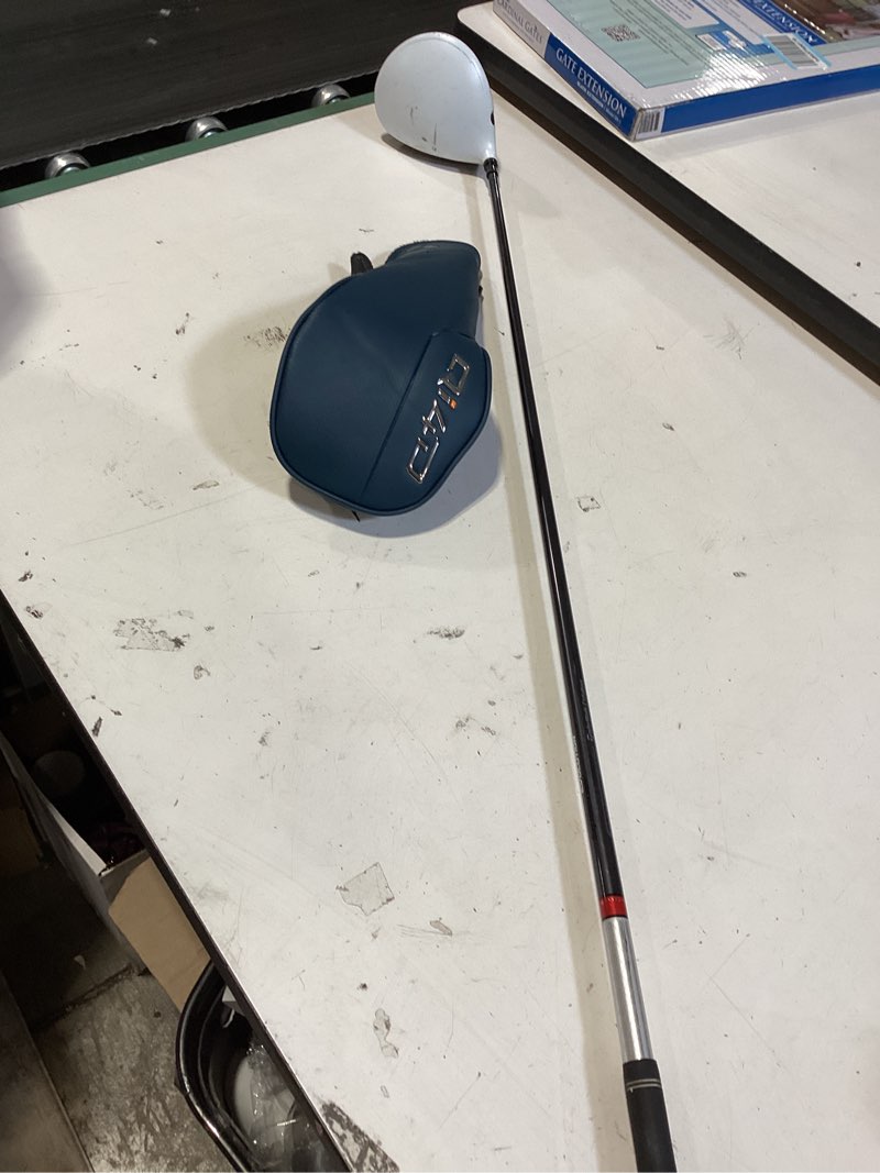 Condition photo showing As Is for used taylormade brand golf club. similar to stock image but not exact. please see bidfta images