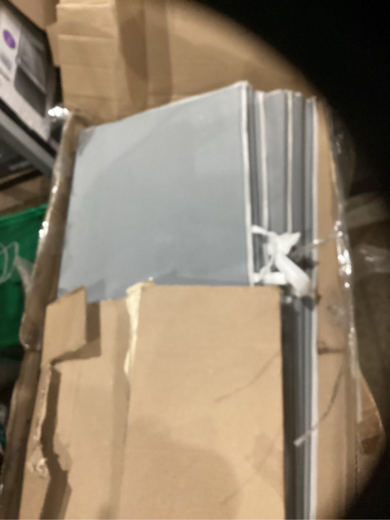 Condition photo showing As Is for drwwi bunkie board king 10mm(76” x 80”), anti-sag, non-slip base & noise-free,folding mattress support board for metal bed frame?grey