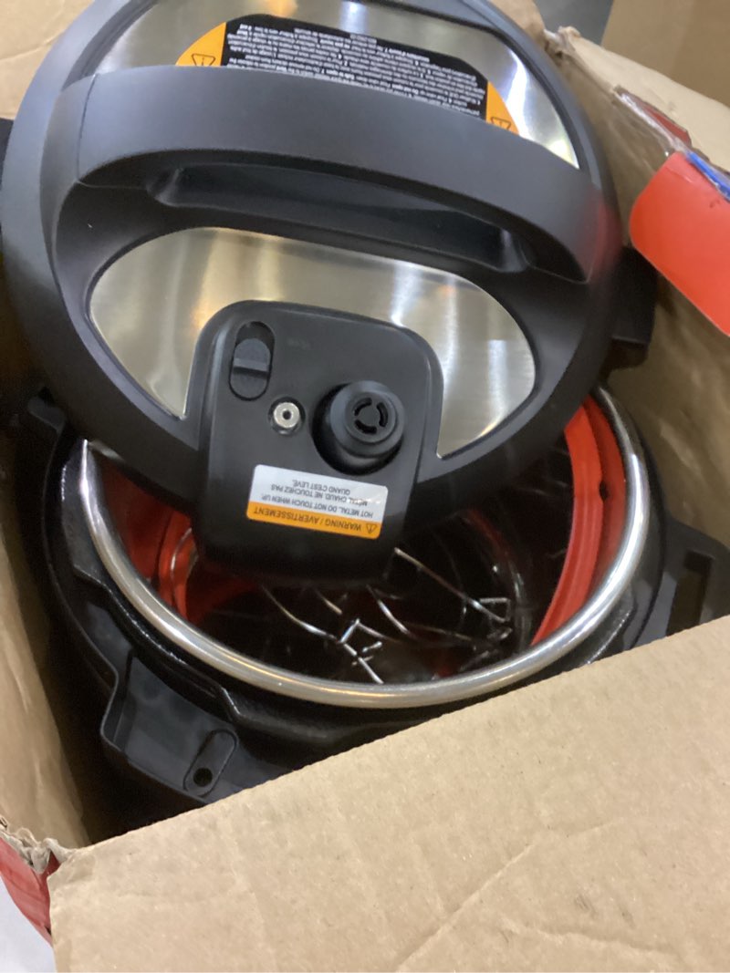 Condition photo showing Good Condition for Instant Pot Duo Plus 9-in-1 Multicooker, Pressure Cooker, Slow Cook, Rice Maker, Steamer, Sauté, Yogurt, Warmer & Sterilizer, Includes App With Over 800 Recipes, Stainless Steel, 6 Quarts
