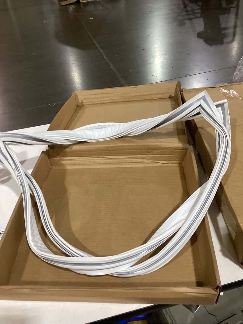 Condition photo showing As Is for refrigerator door gasket door gasket freezer door gasket magnetic rubber
