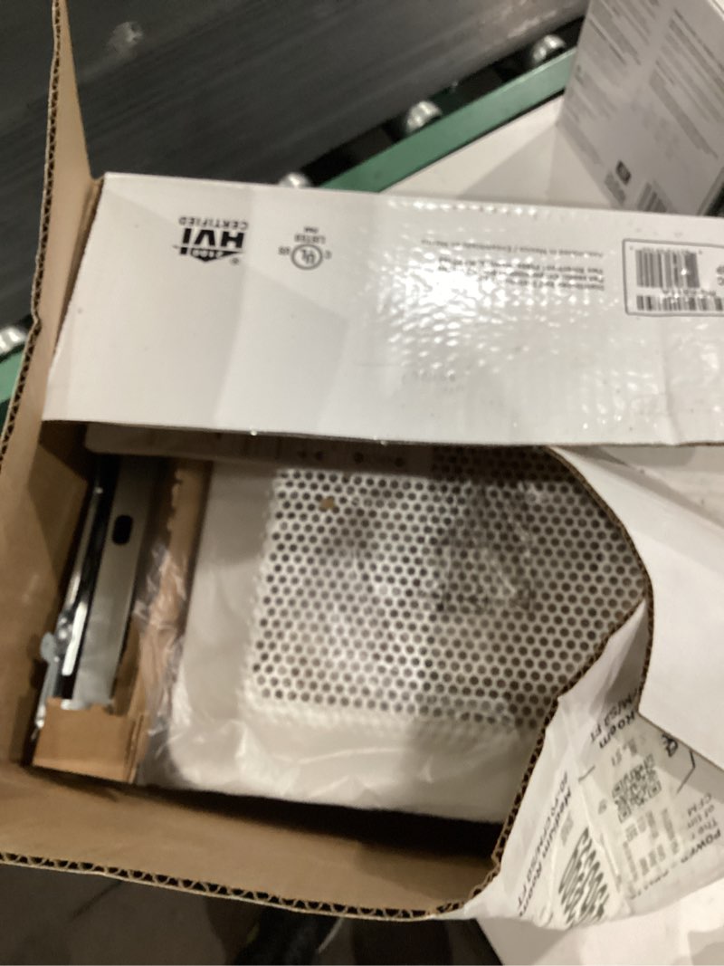 Condition photo showing As Is for panasonic whisperremodel dc 0.8-sone 110-cfm white bathroom ventilator fan, energy star