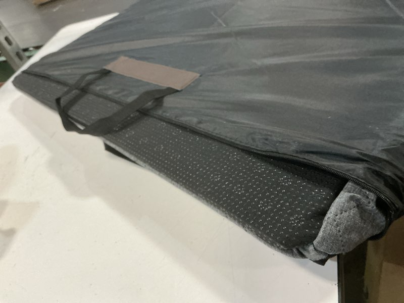 Condition photo showing As Is for tkyz large dog car seat,back seat extender for dogs,waterproof medium dog seat cover for backseat, pet bed for car hammock(grey-l) grey large