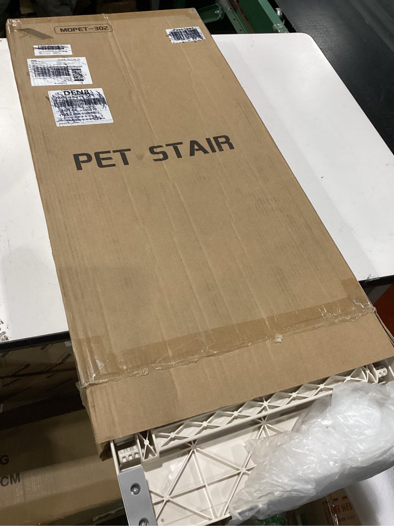 Condition photo showing Good Condition for dog ramp for couch & low bed - joint & spine support with gentle incline for small dogs, adjustable, anti-slip & foldable, up to 35 lbs small - living room
