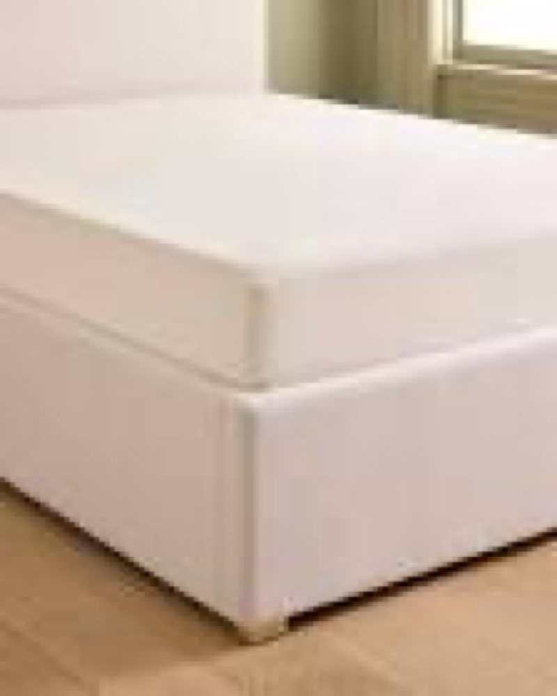 organic waterproof mattress protector, king, natural
